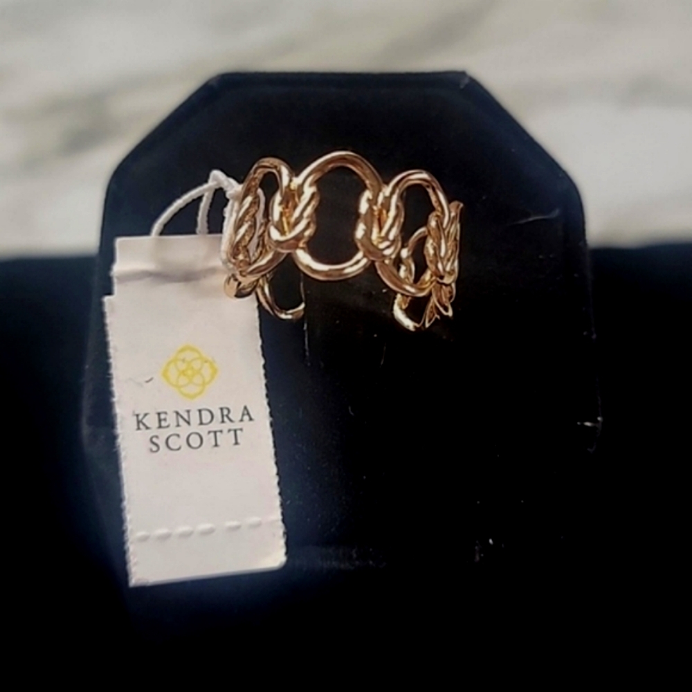 Kendra Scott Fallyn Band gold size 8